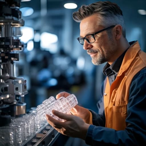 Factory inspection of molded plastic housings representing ABS applications