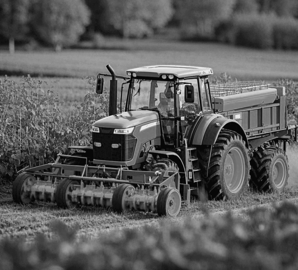 Modern agriculture equipment and production imagery representing NetProto agriculture solutions