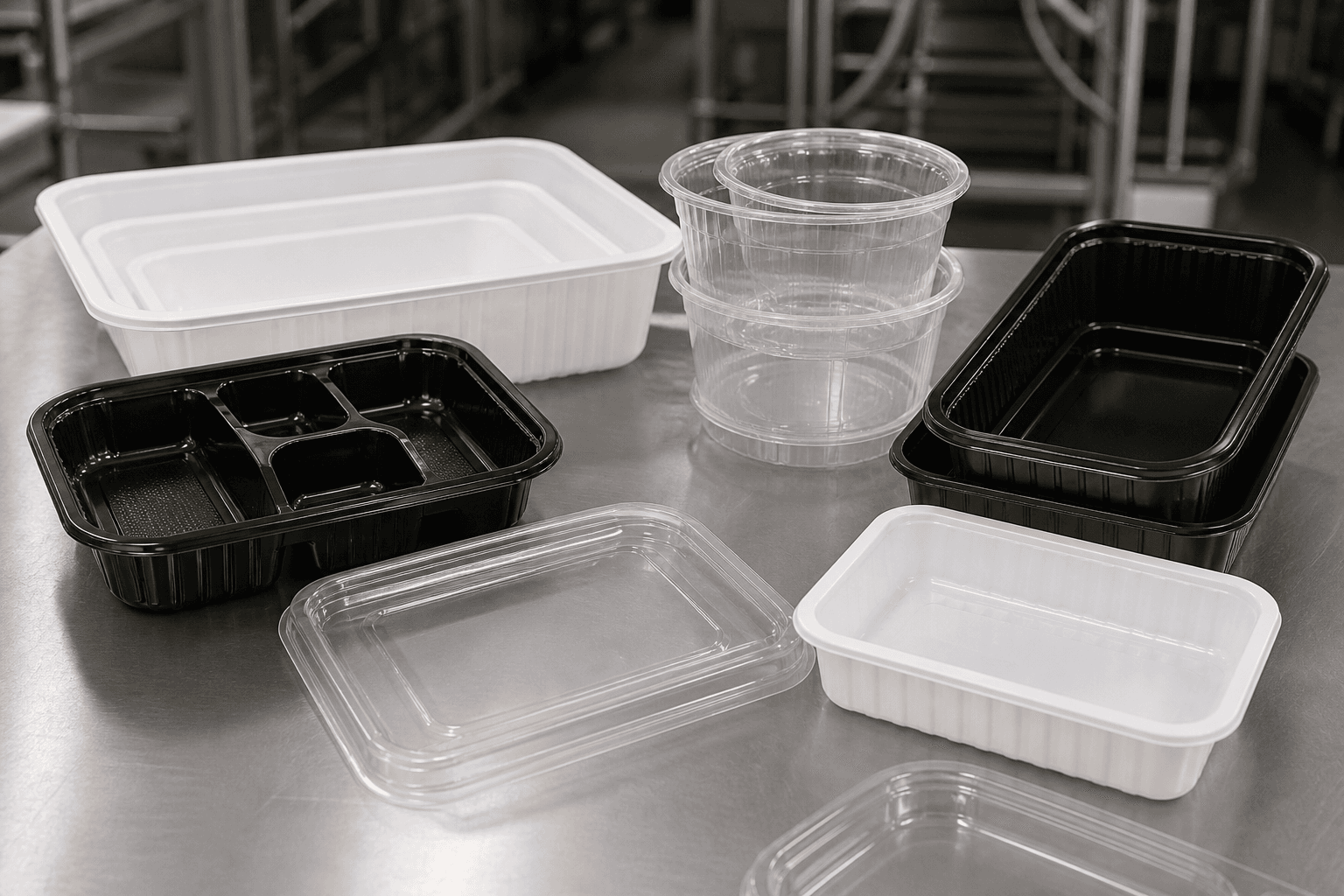 Thin-wall injection molded packaging component illustrating uniform wall thickness
