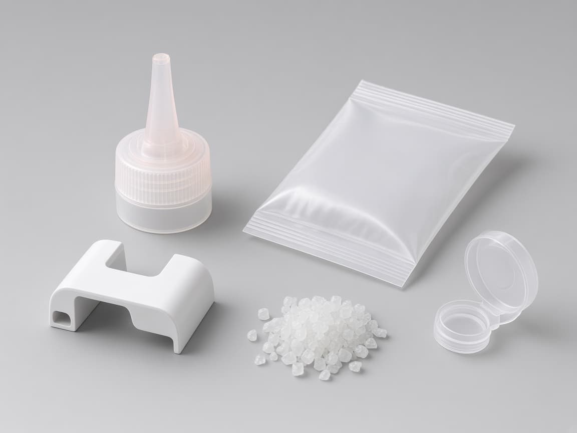 TPO injection molded parts and resin pellets