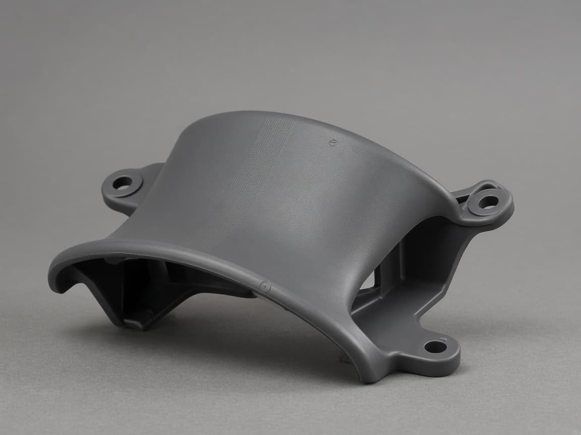 Injection molded resin samples for material selection